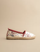 Espadrilles Cala Luna - Toile Motif Provençal - Femme