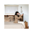 Surchemise Frangée En Laine - Calamity - Chamois