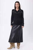 Chemise À Franges Cowboy Calamity - Noir - Femme