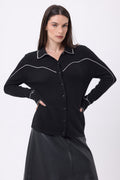 Chemise À Franges Cowboy Calamity - Noir - Femme