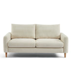 Caliba - Rechte Vaste 3-Zitsbank - Chenille Beige