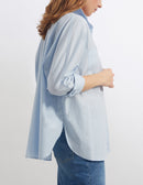 Reiko - Camisa Camila - Azul claro - Mujer