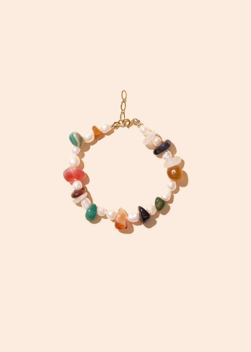 Le Bracelet De Cheville X Nénés Paris En Pierres Naturelles Et Nacres