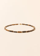 Rectangular Tiger Eye Necklace