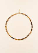 Rectangular Tiger Eye Necklace