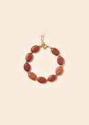Le Bracelet Jeanne Jaspe Rouge