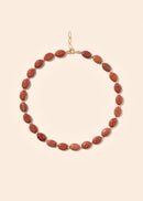 Le Collier Jeanne Jaspe Rouge