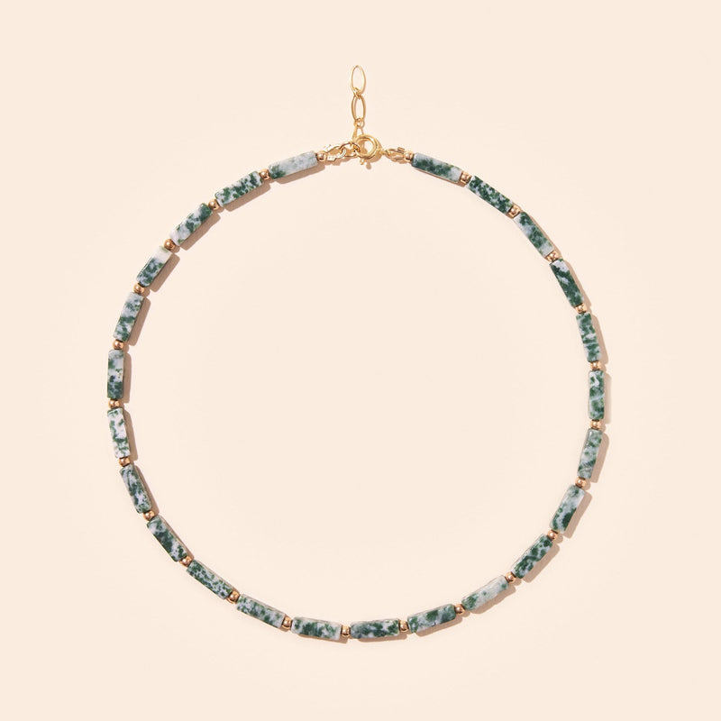Le Collier Jaspe Verte