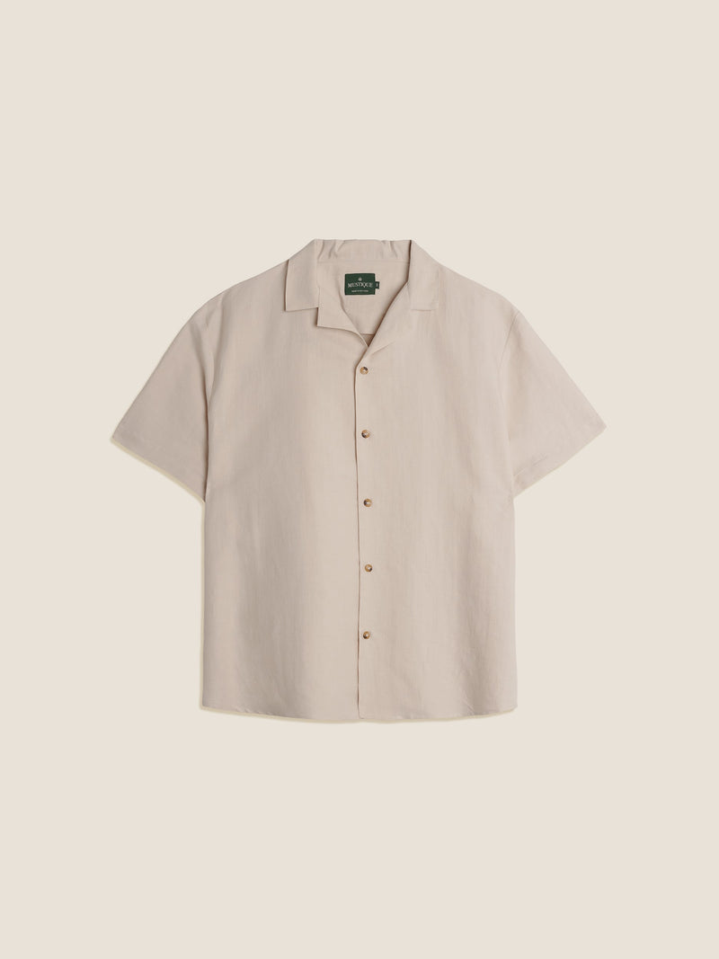 Chemise Ecru Linen Blend