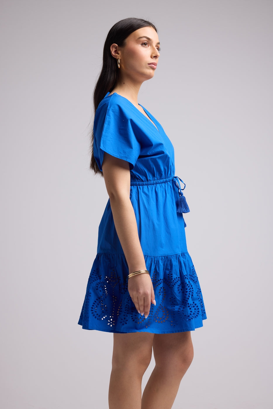 Vestido Corto - Candice - Azul