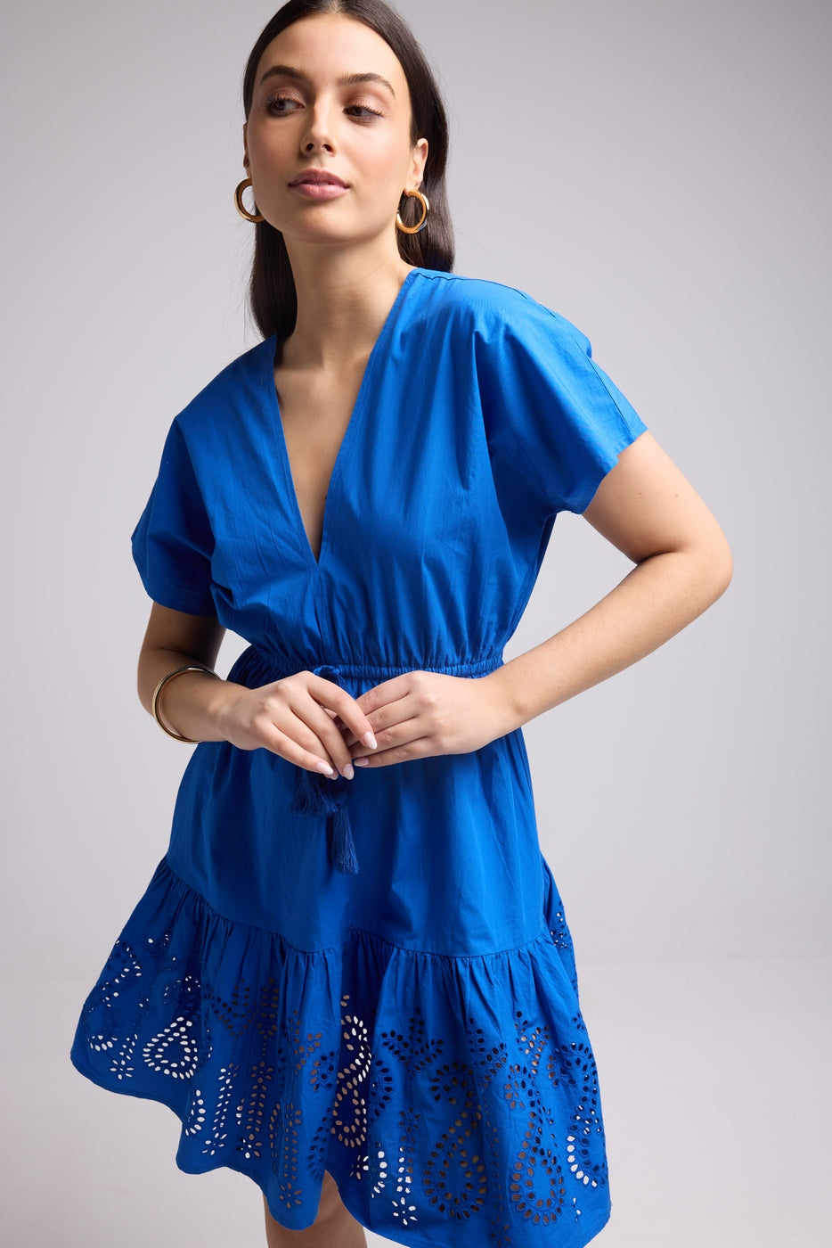 Vestido Corto - Candice - Azul