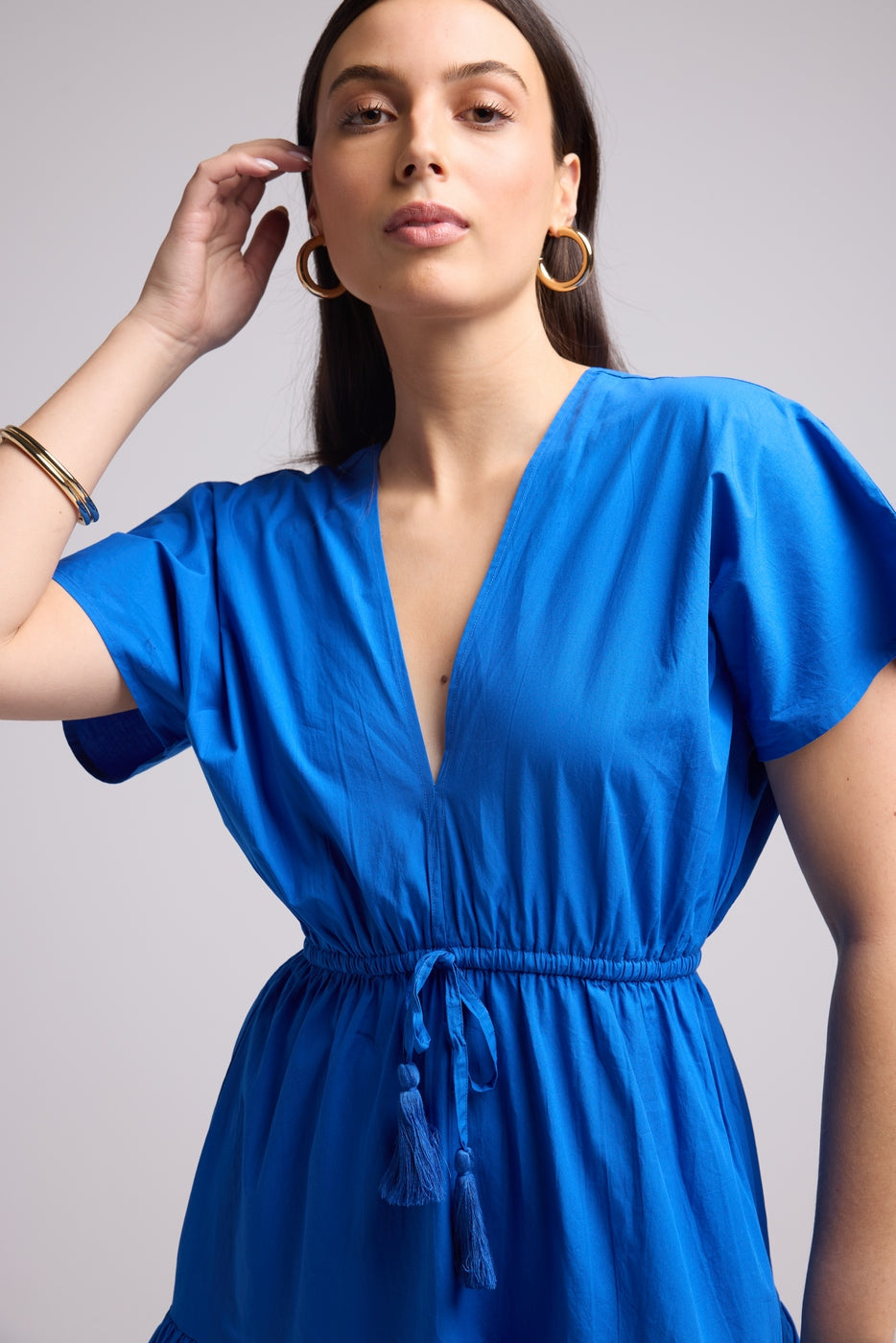 Vestido Corto - Candice - Azul