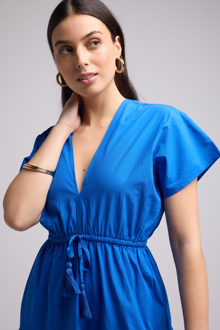 Vestido Corto - Candice - Azul