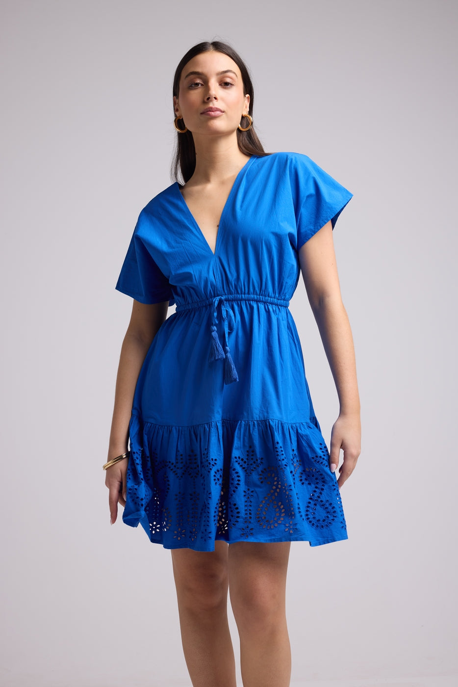 Vestido Corto - Candice - Azul
