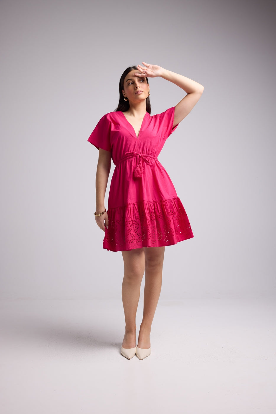 Short Dress - Candice - Pink