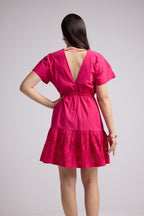Short Dress - Candice - Pink