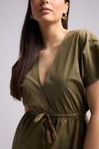 Vestido Corto - Candice - Caqui