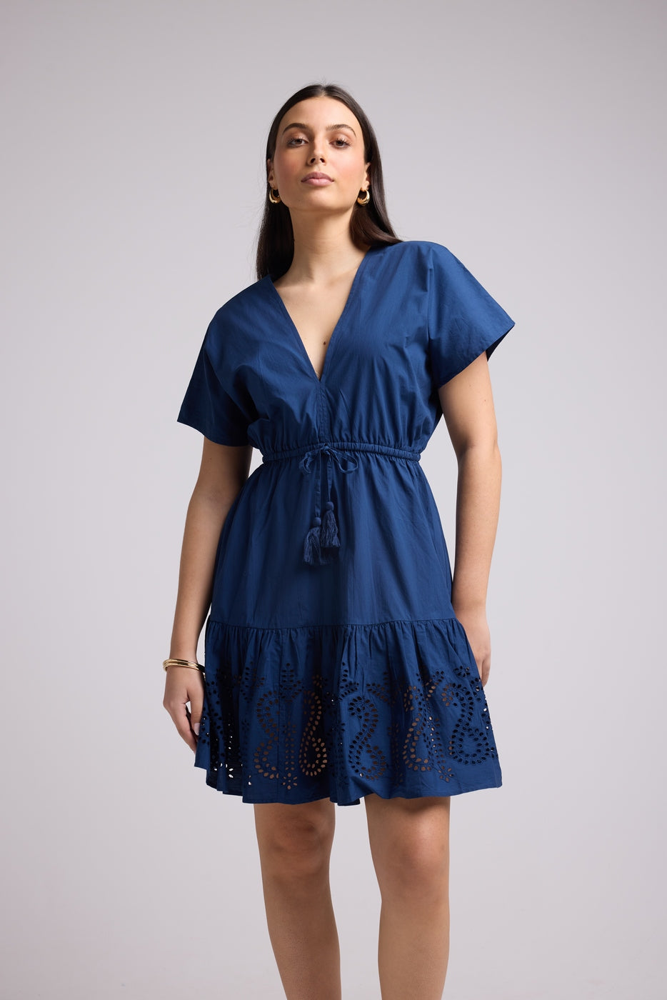 Vestido Corto - Candice - Navy