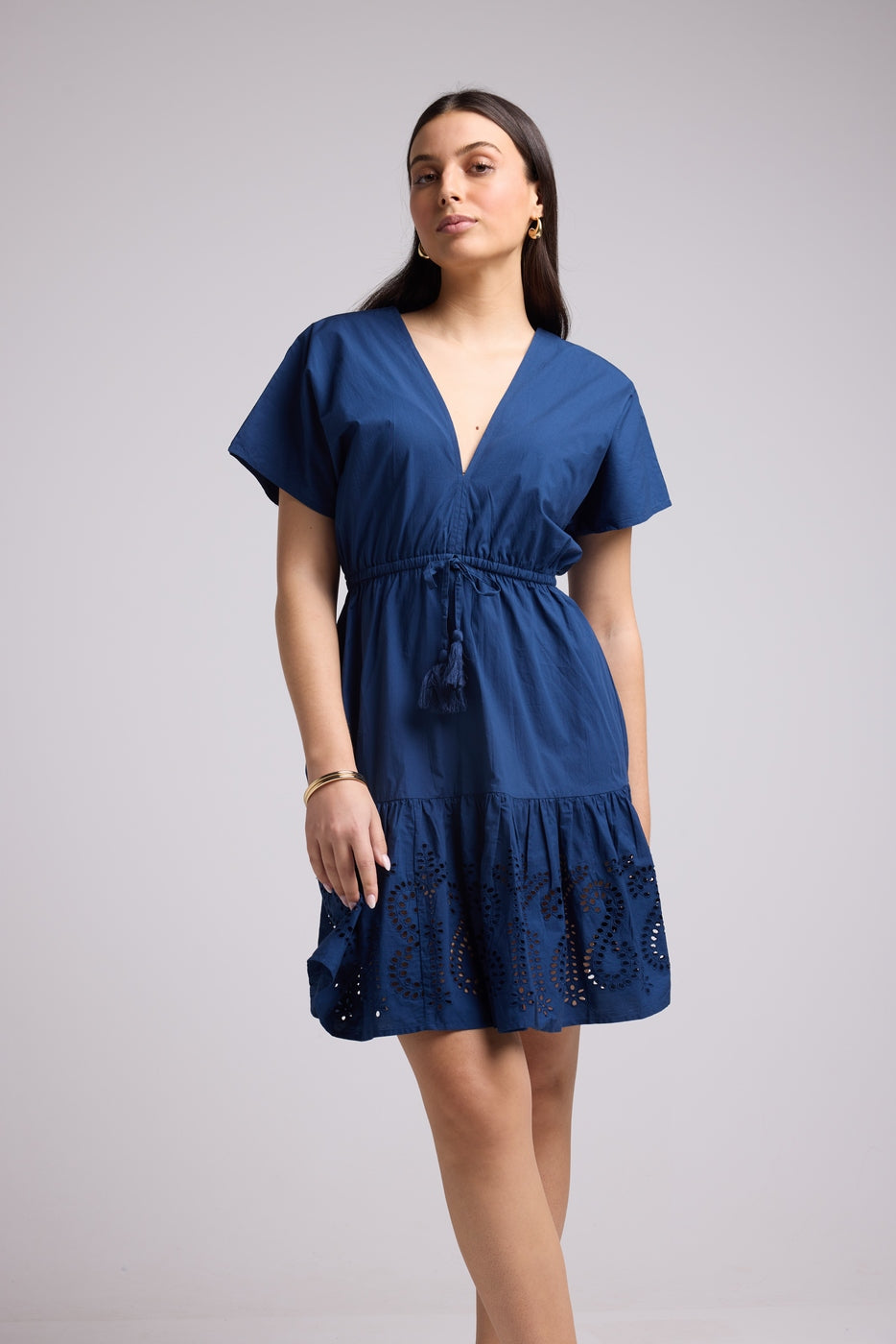 Vestido Corto - Candice - Navy