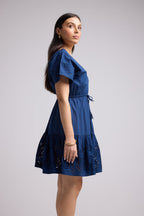 Vestido Corto - Candice - Navy