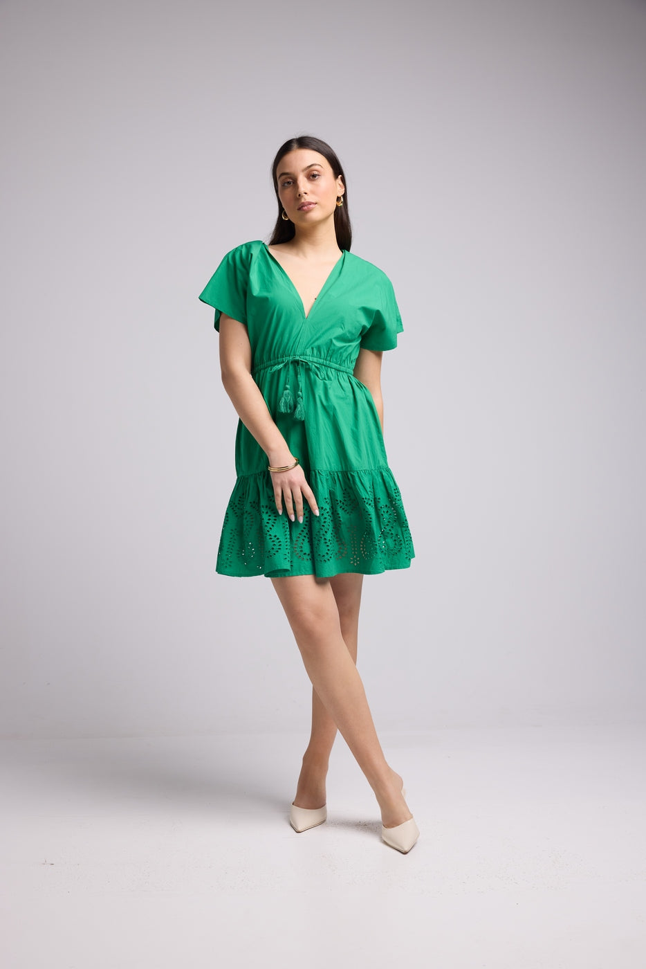 Vestido Corto - Candice - Verde