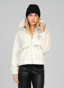 Veste Candice Vanille