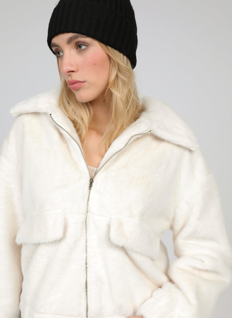 Veste Candice Vanille