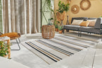 Capri - Tapis D'Extérieur - Polypropylène - Noir