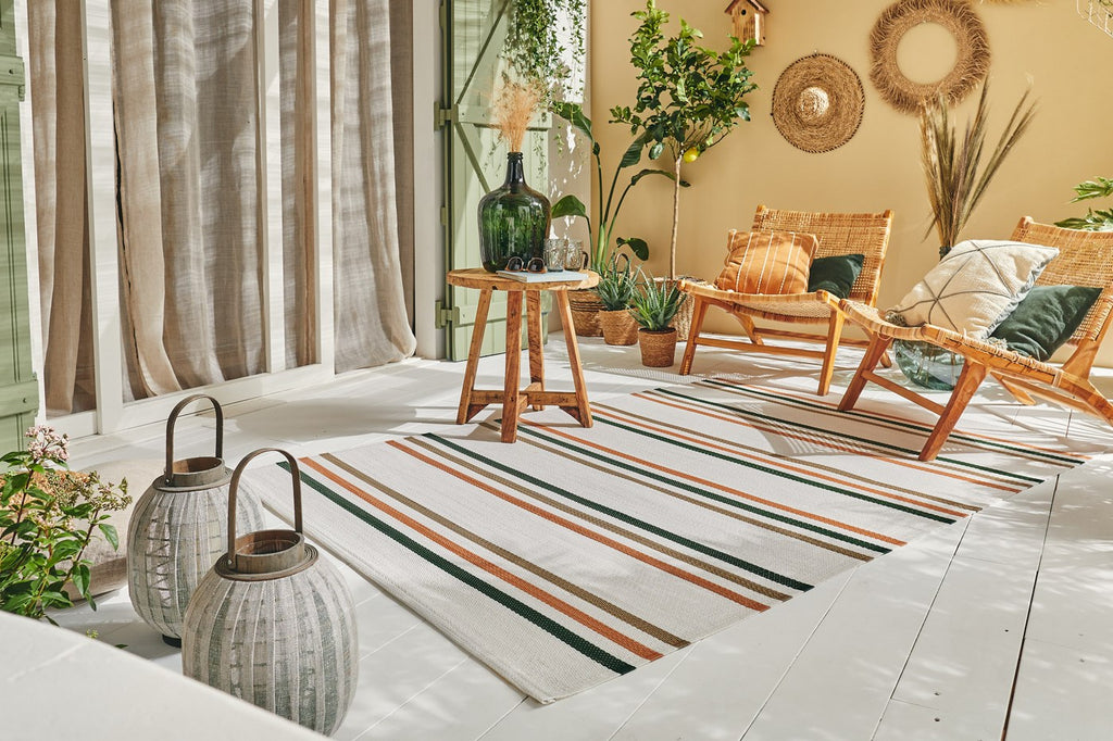 Capri - Tapis D'Extérieur - Polypropylène - Vert
