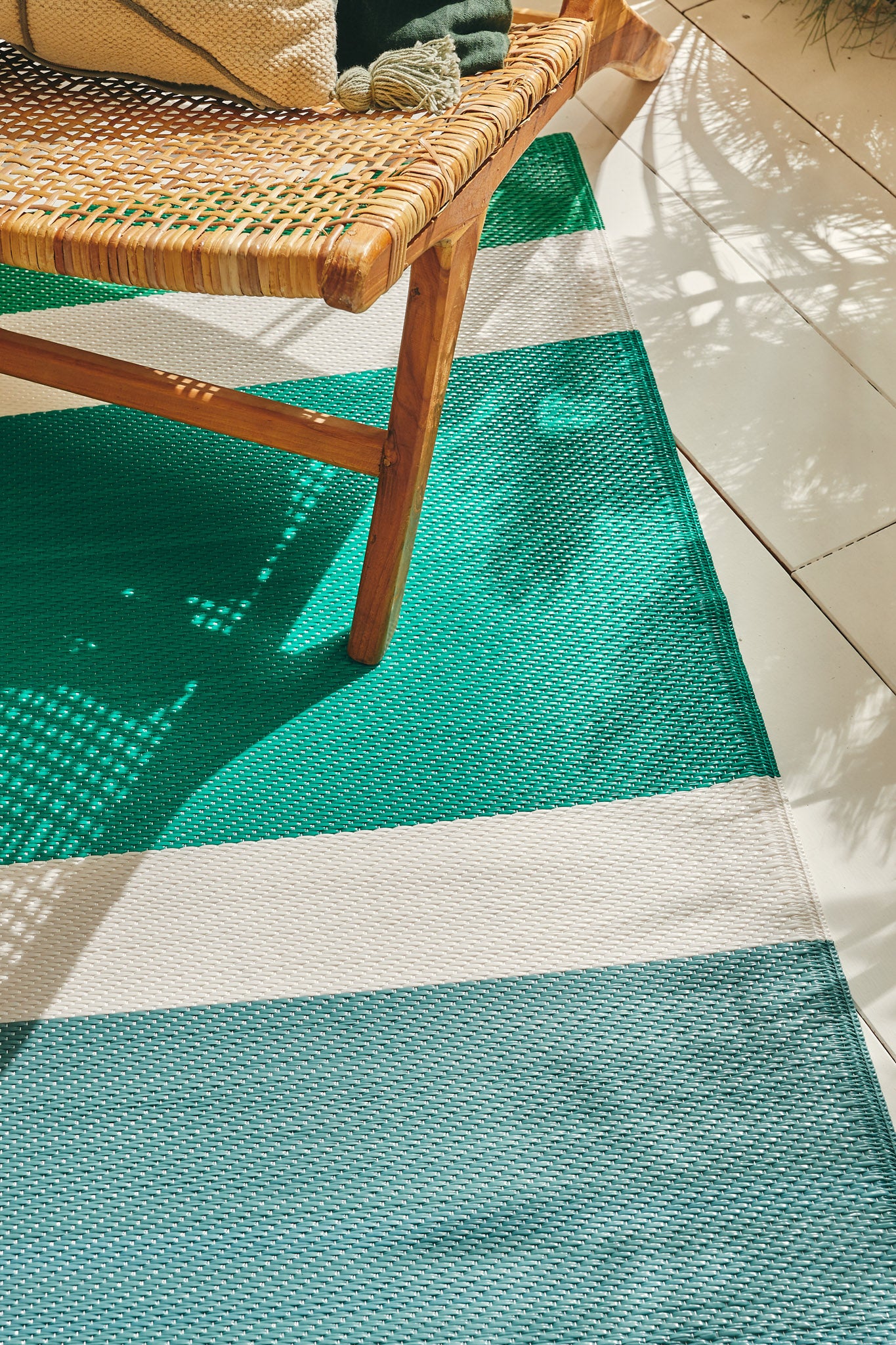 Capri - Tapis D'Extérieur - Polypropylène - Vert