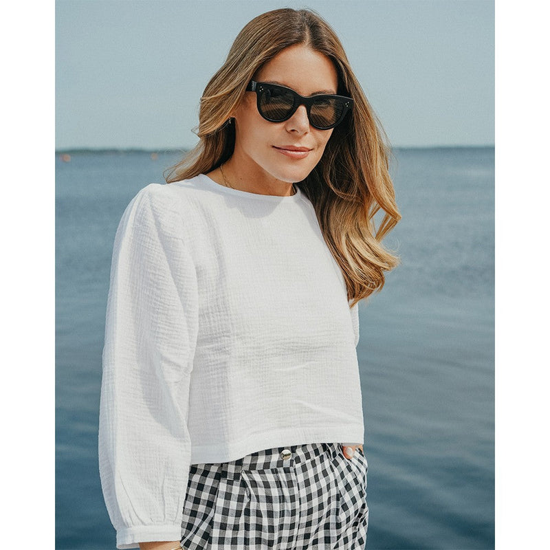 Seven August - Capcod blouse - White