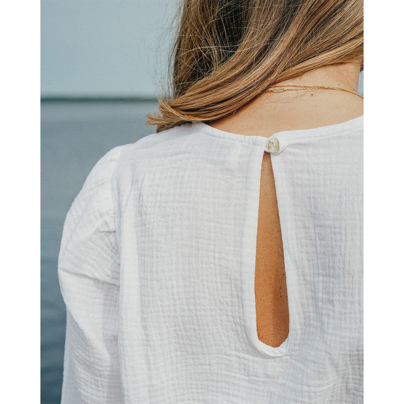 Seven August - Capcod blouse - White