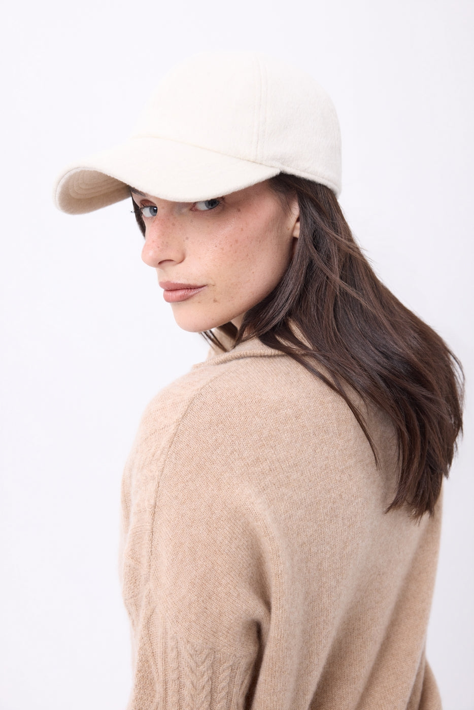 Berretto Capcwpüre - Beige - Unisex - Cashmere e lana