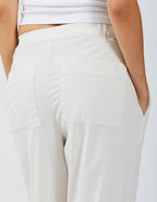 Pantalón Parachute Capri - Cloudy Grey - Mujer