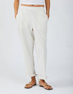 Pantalón Parachute Capri - Cloudy Grey - Mujer