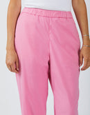 Pantalones capri de paracaídas - Bloque rosa - Mujer