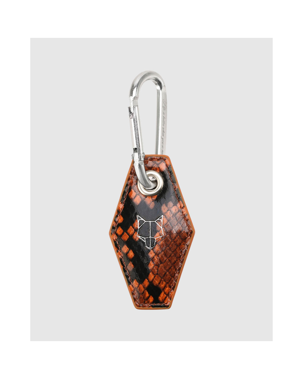 Schlüsselanhänger Carabiner - Schlange - Unisex