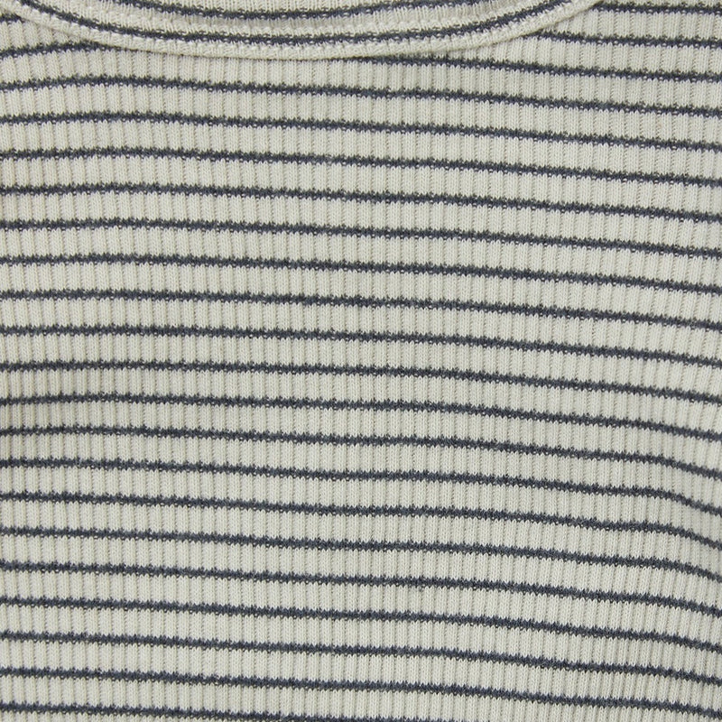 Top Kishon guijarro/raya azul marino - Selección caramelo disponible en amaetc.com, concept store ecológico para niños