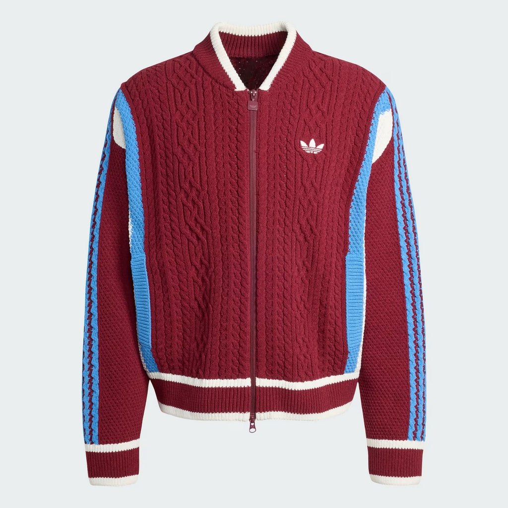 Adidas - Retro Remix Burgundy Cardigan