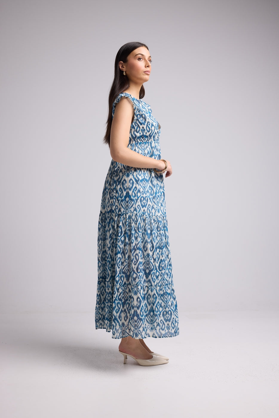 Vestido Largo - Carla - Azul
