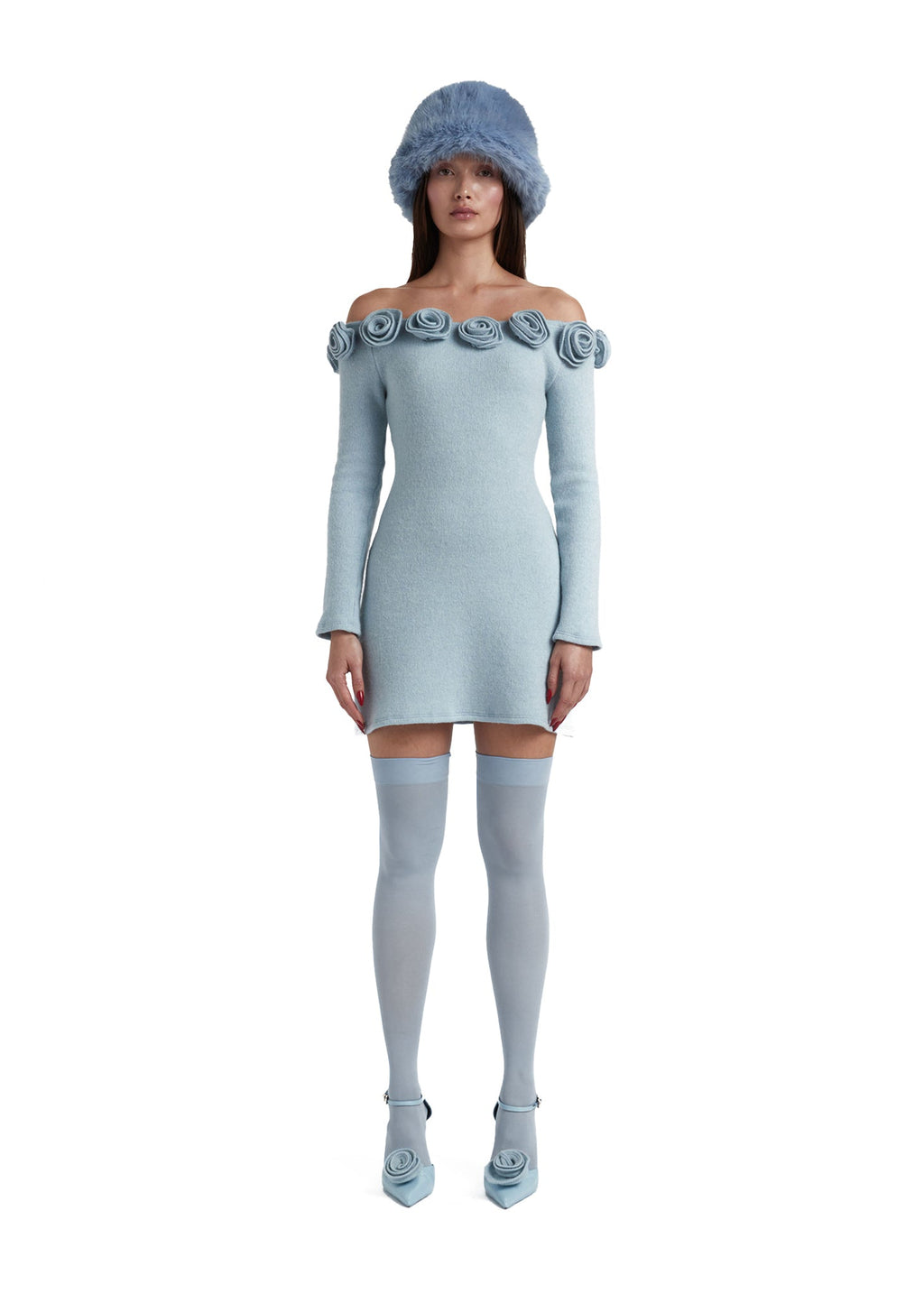 Robe Carlota Bleu