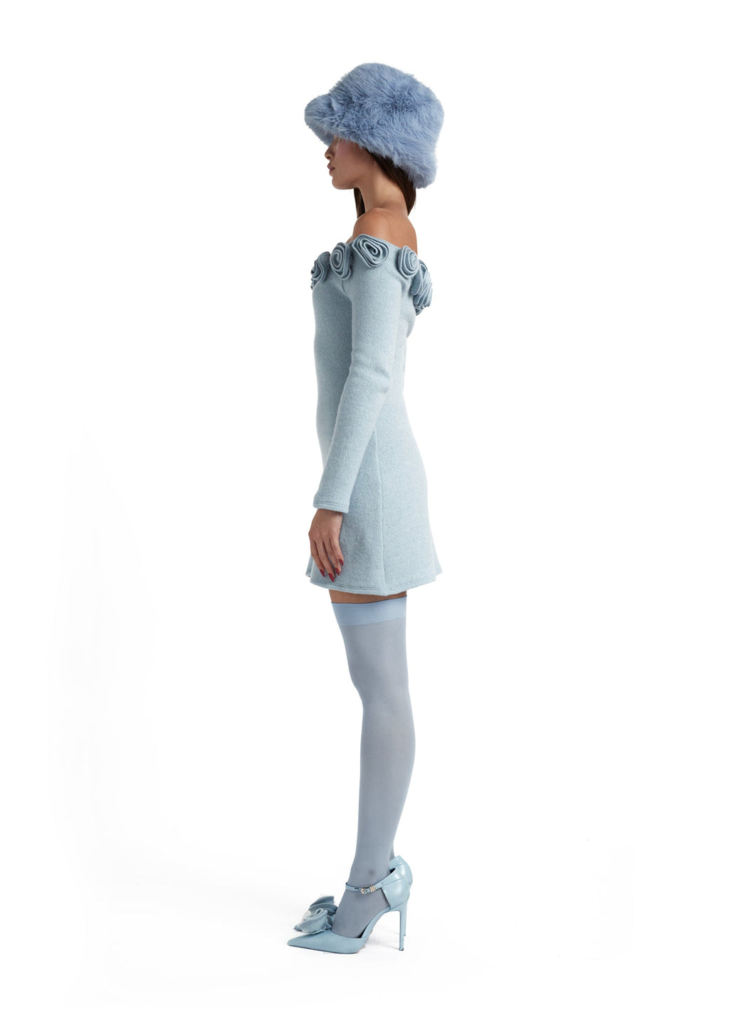Robe Carlota Bleu