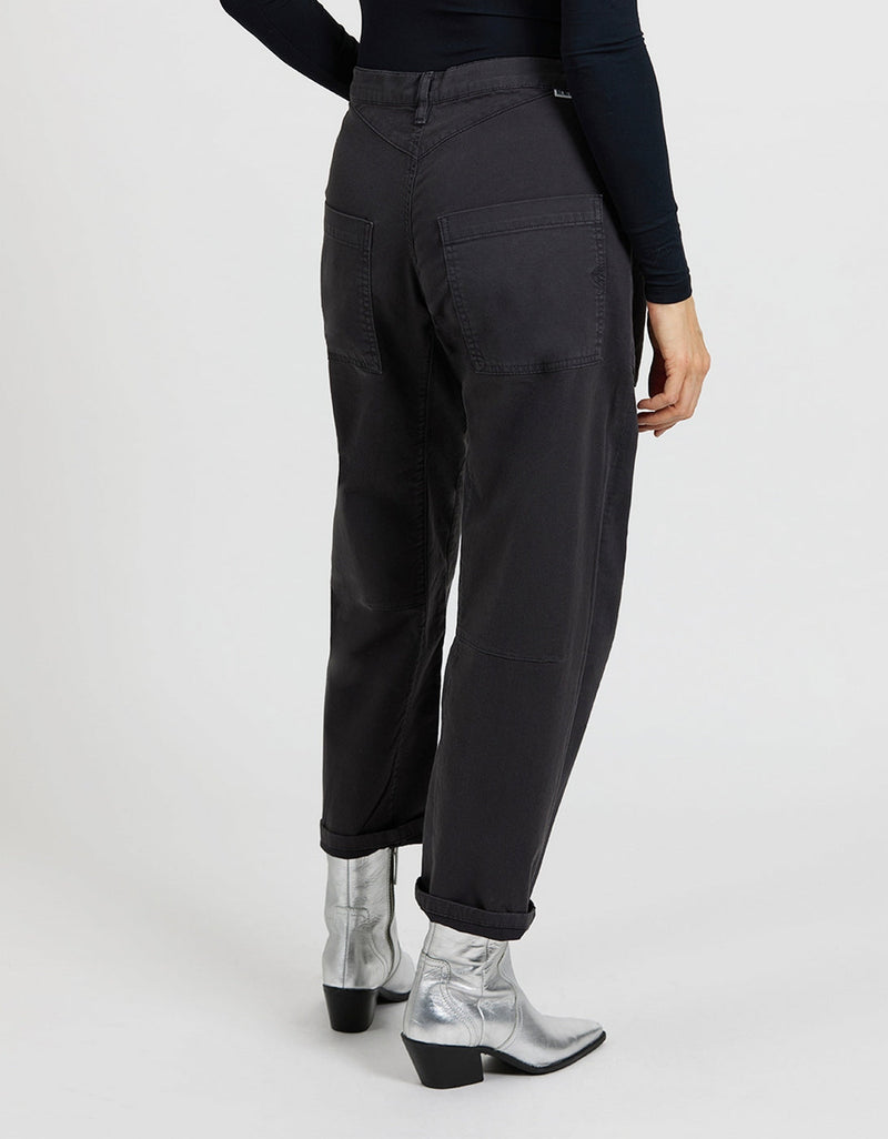Pantalon Tapered Carl - Carbone - Femme