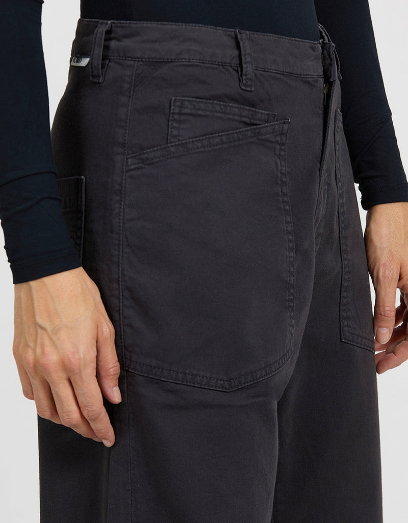 Pantalon Tapered Carl - Carbone - Femme