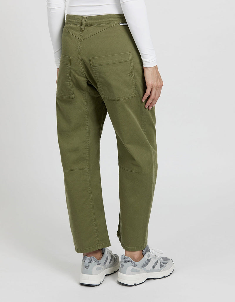 Pantalon Tapered Carl - Kaki - Femme