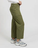 Pantalon Tapered Carl - Kaki - Femme