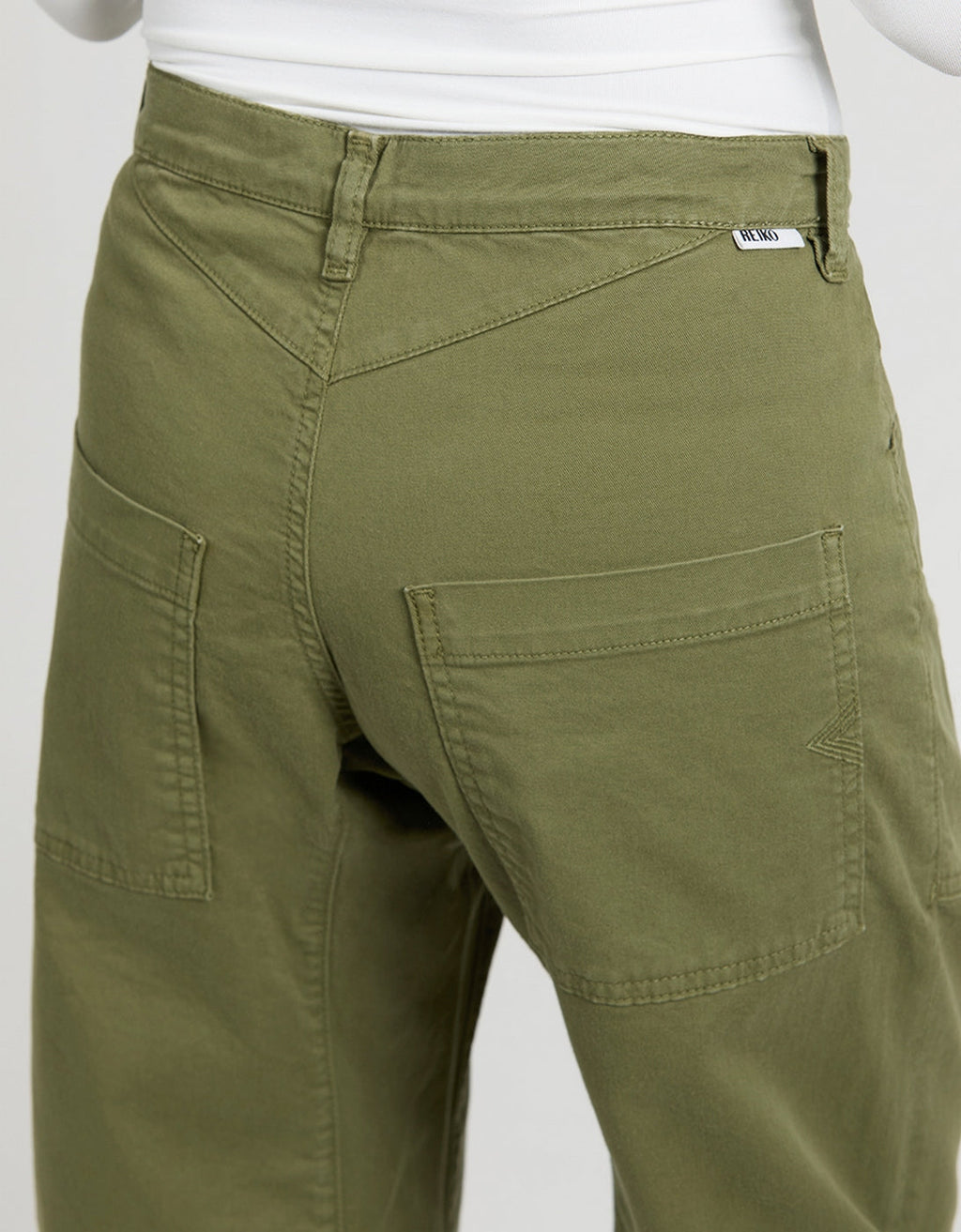 Pantalon Tapered Carl - Kaki - Femme