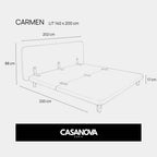 Carmen - Cama
