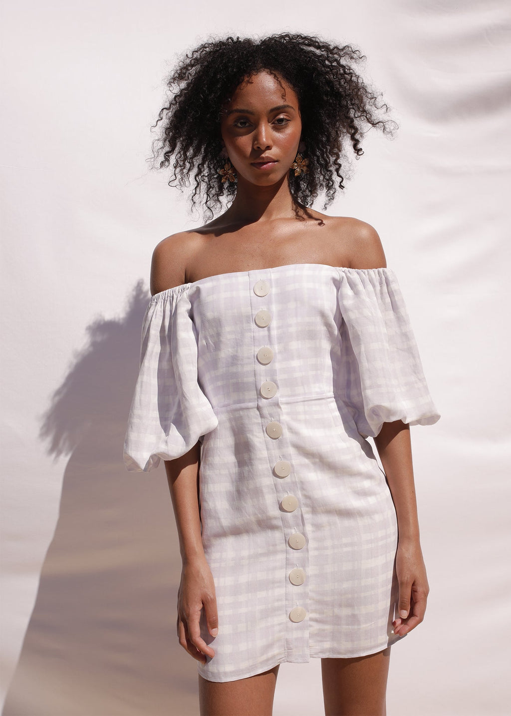 Vestido Carmen Lila