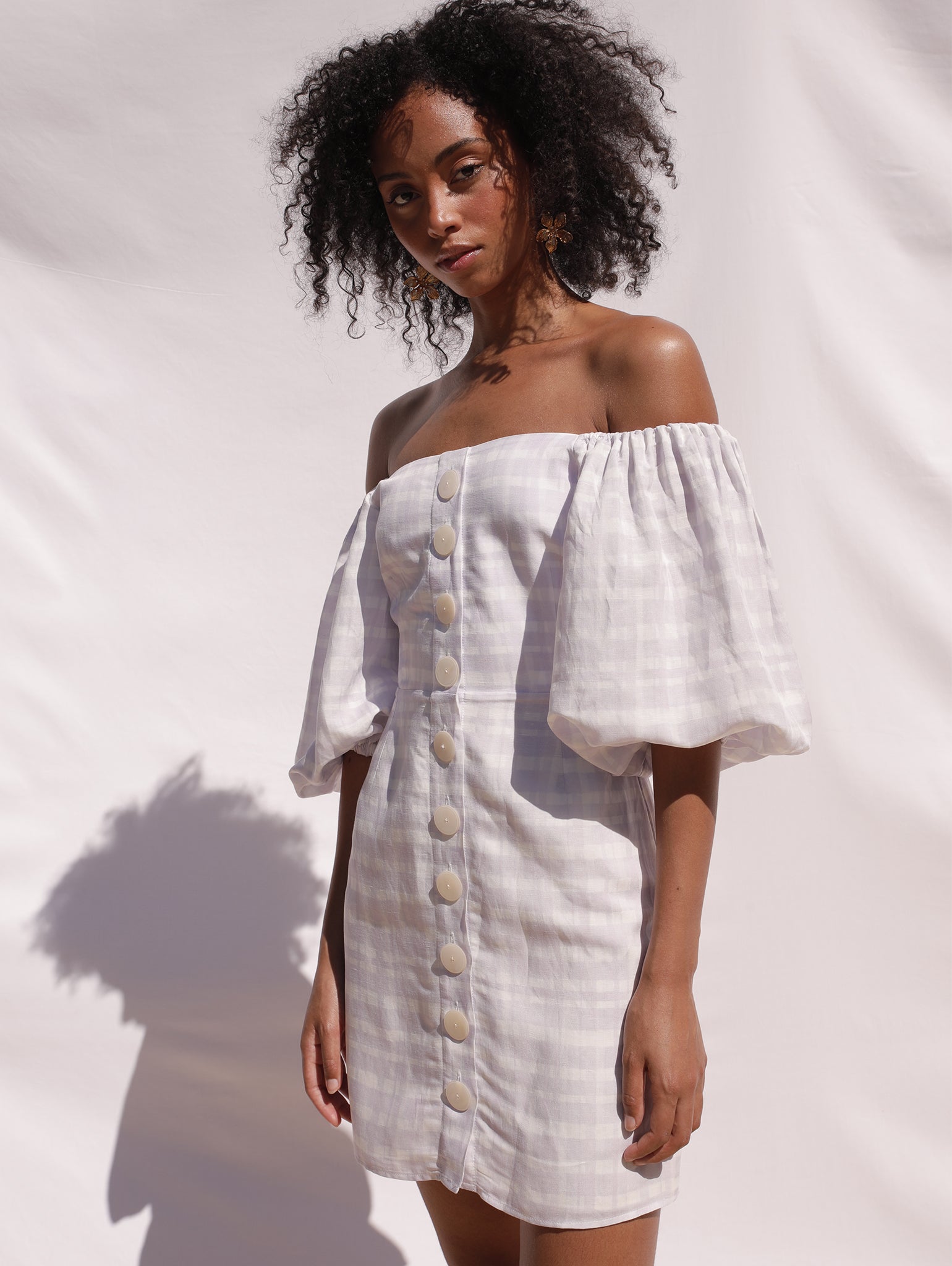 Vestido Carmen Lila